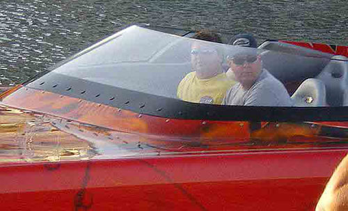David Woods of Pier 57 (left) and Randy Scism of MTI.