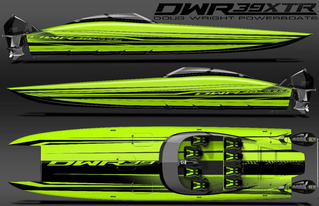 After 147-MPH Shootout Run, Extreme-Package 'XTR' Catamarans